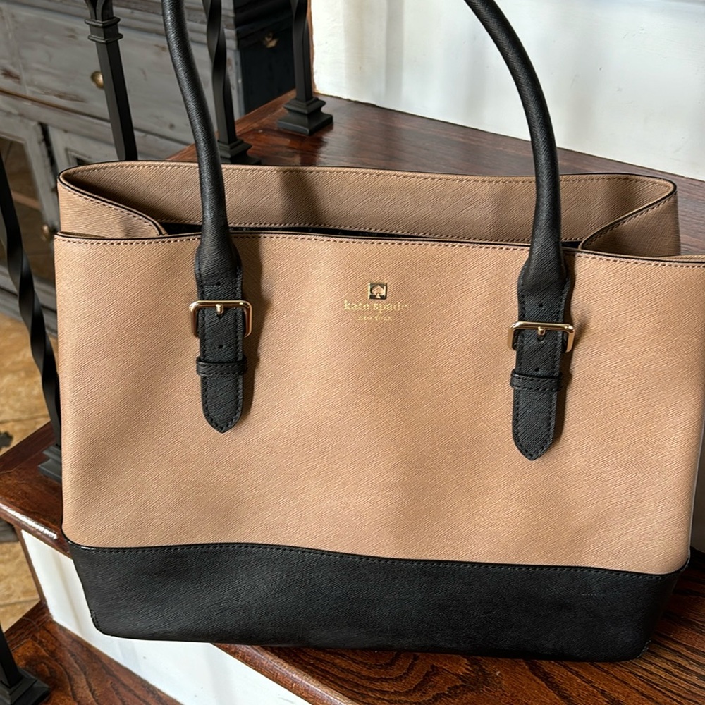 Kate Spade Large Tote Brown and Black